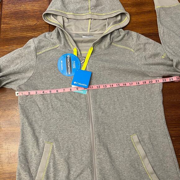 NWT Columbia Omni-Wick Heather Honey III Full Zip Hoodie XL - Picture 5 of 13